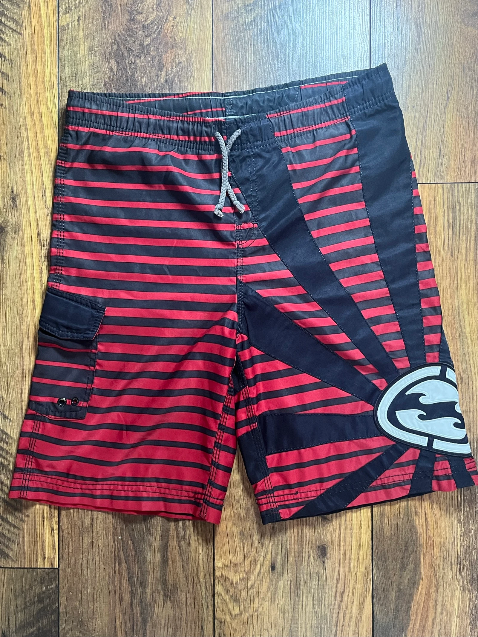 Boardshort grand logo rond Style urban surf - billabong - Taille 14/XS - très bon état